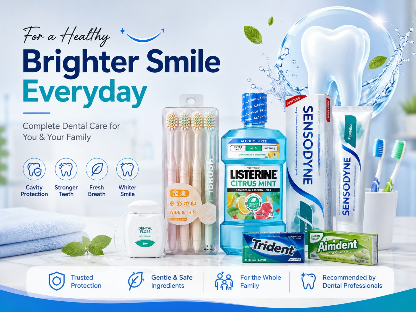 A Healthier Smile Starts Here